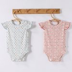 【66-90cm】ロンパース ベビー フリルスリーブ かわいい - 画像 (6)