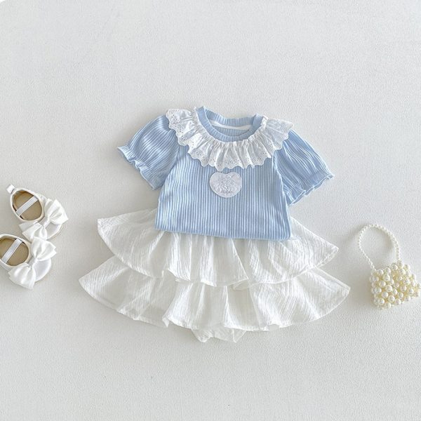 【73-100cm】トップス ベビー 切り替え 薄手 おしゃれ