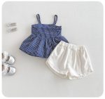 【73-100cm】トップスorパンツ ベビー チェック柄 カジュアル - 画像 (3)
