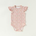 【66-90cm】ロンパース ベビー フリルスリーブ かわいい - 画像 (7)