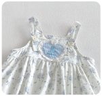 【66-90cm】セットアップ ベビー ハート フリル キュート - 画像 (8)