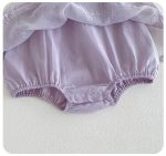 【66-90cm】ロンパース ベビー ローズ ホルターネック - 画像 (8)