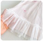 【73-100cm】ワンピース ベビー リボン 韓国風 スウィート - 画像 (9)