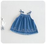 【73-100cm】セットアップ ベビー デニム カジュアル - 画像 (7)