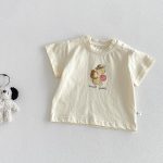 【73-100cm】セットアップ ベビー カートゥーン プリント - 画像 (7)
