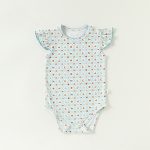 【66-90cm】ロンパース ベビー フリルスリーブ かわいい - 画像 (8)