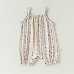 【66-90cm】ロンパース ベビー キャミソール フラワー - 画像 (10)