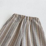 【80-130cm】パンツ 女の子 ストライプ カジュアル - 画像 (7)
