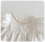 【66-90cm】セットアップ ベビー 花柄 レース ファッション - 画像 (8)