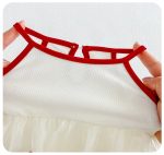 【73-100cm】ワンピース ベビー ホルターネック チュール - 画像 (9)