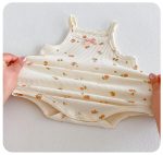 【66-90cm】ロンパース ベビー キャミソール シンプル - 画像 (9)