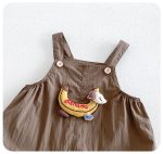 【66-90cm】セットアップ ベビー カートゥーン シンプル - 画像 (8)