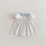 【80-130cm】ワンピース 女の子 折り襟 カートゥーン - 画像 (3)