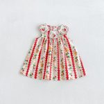 【80-130cm】ワンピース 女の子 刺繍 ウサギ ノースリープ - 画像 (8)