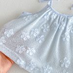 【73-100cm】トップスorスカート ベビー ジャカード レース - 画像 (10)