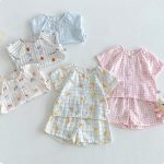 【73-100cm】ルームウェア ベビー かわいい カートゥーン - 画像 (2)