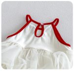 【73-100cm】ワンピース ベビー ホルターネック チュール - 画像 (10)