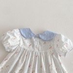【80-130cm】ワンピース 女の子 折り襟 カートゥーン - 画像 (6)