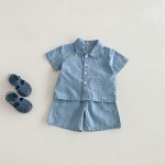 【80-130cm】セットアップ 男の子 スマイリー - 画像 (2)