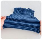 【66-90cm】セットアップ ベビー 薄手 ボーダー柄 イヌ - 画像 (10)