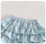 【73-100cm】セットアップ ベビー ピーターパンカラー チェック柄 - 画像 (8)
