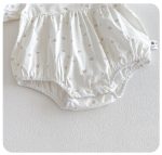 【66-90cm】セットアップ ベビー 花柄 レース ファッション - 画像 (11)