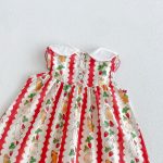 【80-130cm】ワンピース 女の子 刺繍 ウサギ ノースリープ - 画像 (10)