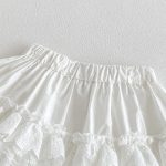 【73-100cm】トップスorスカート ベビー ジャカード レース - 画像 (12)
