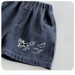 【73-100cm】トップスorショートパンツ ベビー カートゥーン シンプル - 画像 (11)
