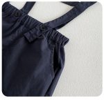 【73-100cm】セットアップ ベビー リボン付き シャツ＆オーバーオール - 画像 (12)
