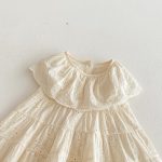 【80-130cm】ワンピース 女の子 無地 ノースリープ - 画像 (7)