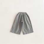 【80-120cm】ショートパンツ キッズ ストライプ カジュアル - 画像 (6)
