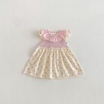 【80-130cm】ワンピース 女の子 ドット柄 薄手 おしゃれ - 画像 (6)