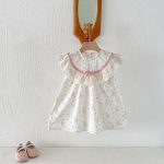 【80-130cm】ワンピース 女の子 フリル スウィート - 画像 (10)