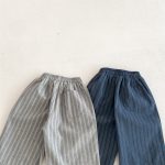 【80-120cm】ショートパンツ キッズ ストライプ カジュアル - 画像 (7)