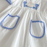 【80-130cm】ワンピース 女の子 アップリケ カートゥーン - 画像 (11)