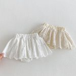 【66-100cm】パンツ ベビー レース フリル おしゃれ - 画像 (8)