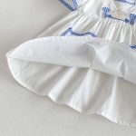 【80-130cm】ワンピース 女の子 アップリケ カートゥーン - 画像 (13)