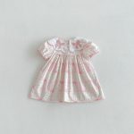 【80-130cm】ワンピース 女の子 リボン付き チェック柄 - 画像 (11)
