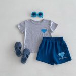 【80-130cm】半袖Ｔシャツorショートパンツ キッズ服 プリント カジュアル - 画像 (11)