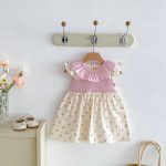 【80-130cm】ワンピース 女の子 ドット柄 薄手 おしゃれ - 画像 (11)