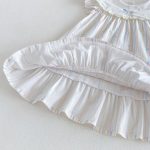 【80-130cm】ワンピース 女の子 フリルスリーブ シンプル - 画像 (9)