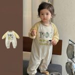 【66-90cm】カバーオール ベビー わんちゃん柄 かわいい - 画像 (2)