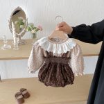 【66-100cm】花柄トップス＆サロペット ベビー ヴィンテージ - 画像 (3)