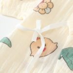 【59-90cm】ロンパース ベビー 柔らか 総柄 - 画像 (10)