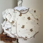 【66-90cm】ロンパース ベビー カートゥーン柄 メッシュ 通気性 - 画像 (9)