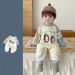 【66-90cm】カバーオール ベビー もぐら カートゥーン - 画像 (4)