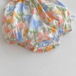 【66-90cm】ロンパース ベビー カラフル フラワー - 画像 (14)