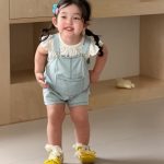 【73-100cm】サロペットorTシャツ ベビー デニム ファッション - 画像 (16)