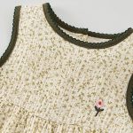 【73-110cm】ワンピース ベビー ノースリーブ 花柄 - 画像 (7)